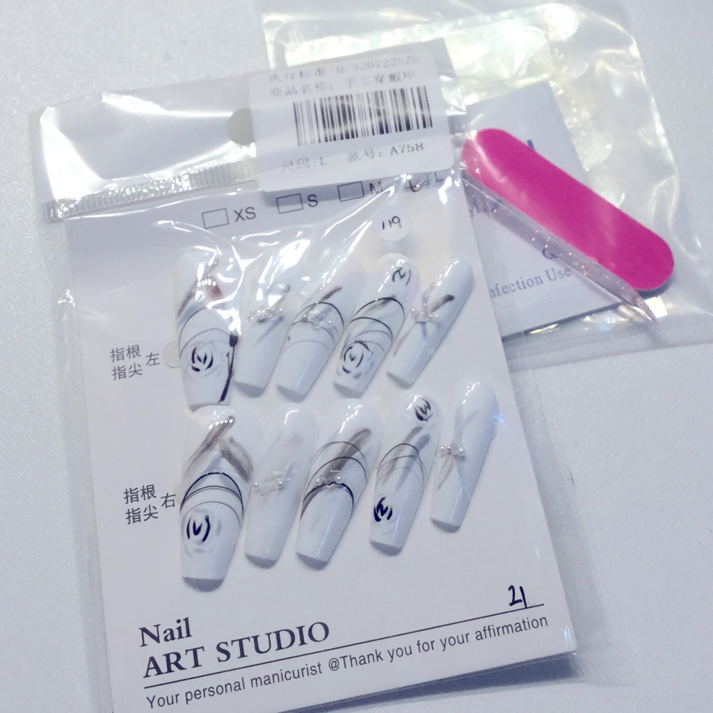 Brand New Hand Made Press On Nails  119
